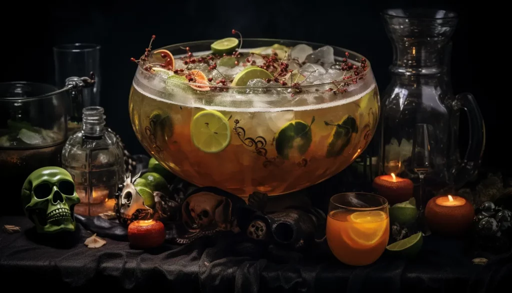 3 Ingredient Halloween Punch Alcohol