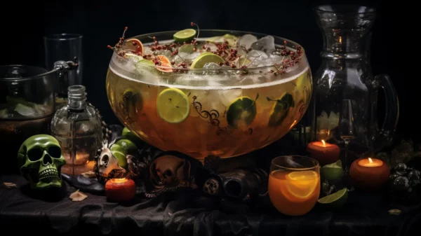 3 Ingredient Halloween Punch Alcohol